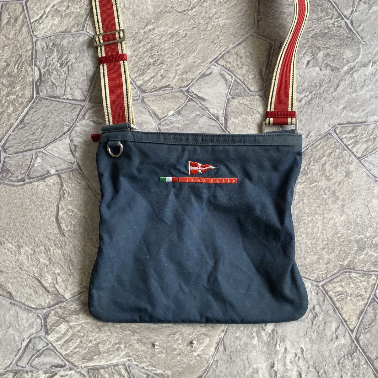 Prada Vintage Prada Luna Rossa Crossbody Messenger Bag Size ONE SIZE - 2 Thumbnail