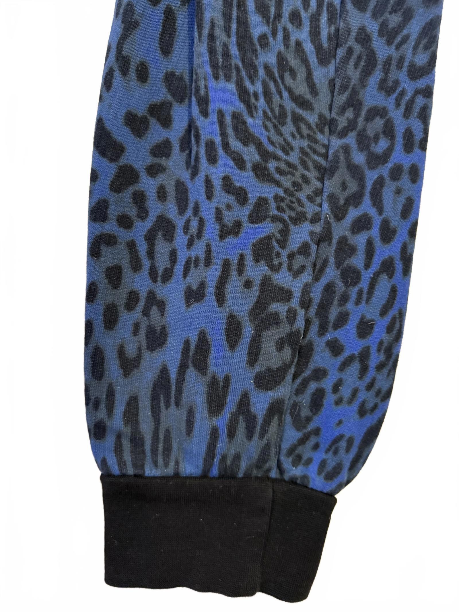 Other NWOT Happiness Sweatpants-Blue Cheetah Size 36" / US 14 / IT 50 - 6 Thumbnail