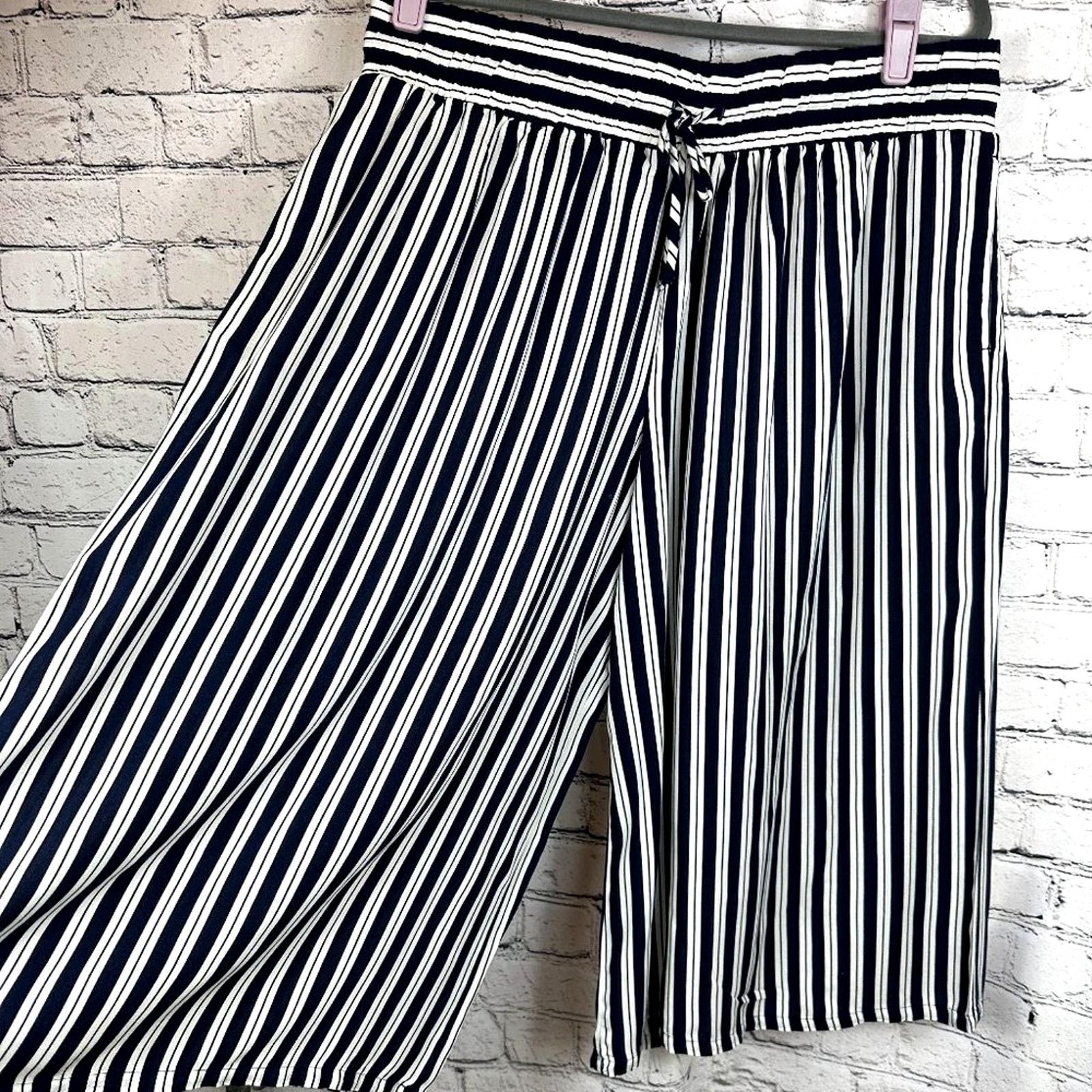 Nordstrom Nordstrom Refinery 29 Sustainable Woven Crop Palazzo size XL Size 33" - 2 Thumbnail