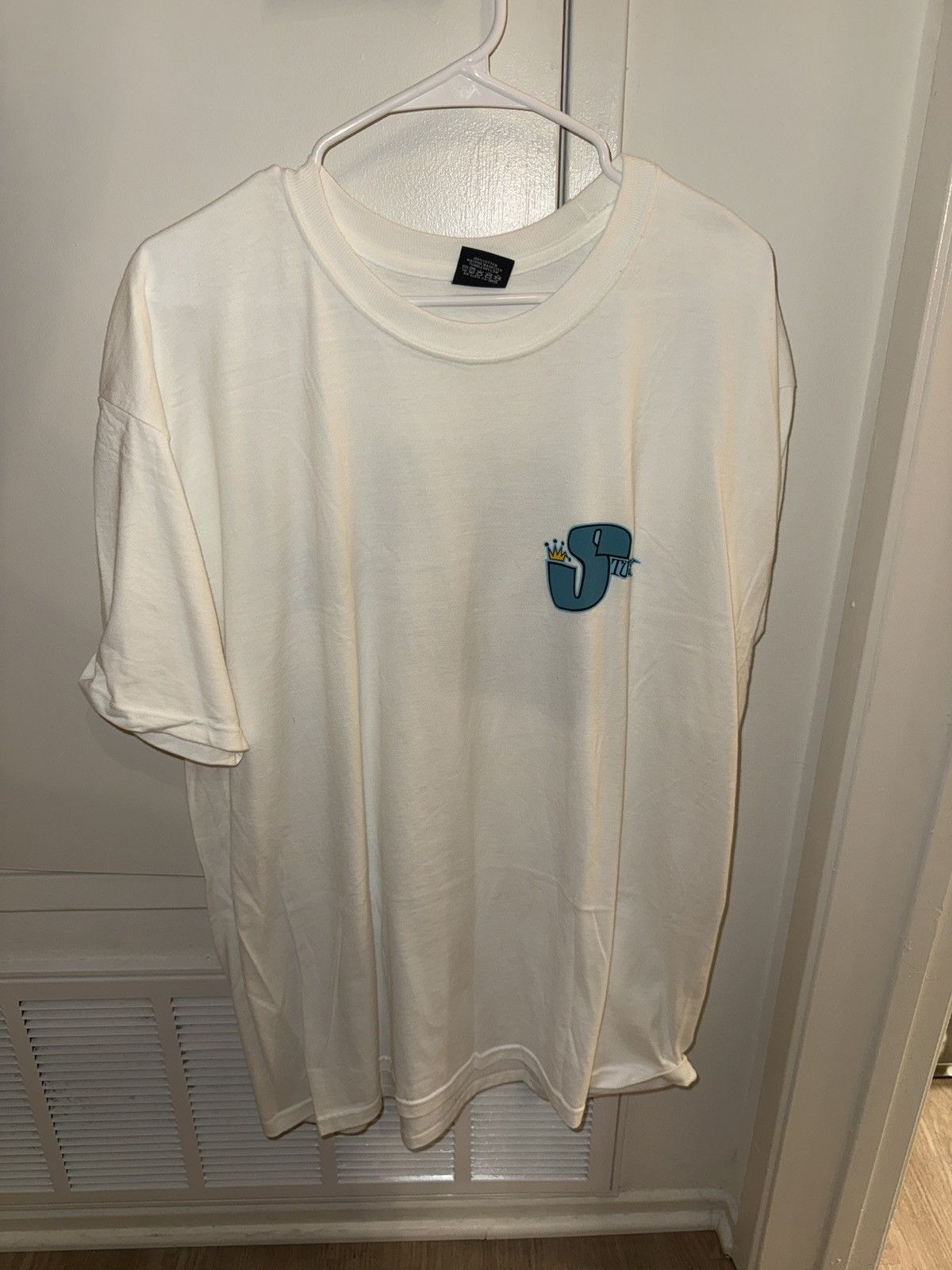 Stussy Stüssy Crown S Logo Tee White XL Size US XL / EU 56 / 4 - 1 Thumbnail