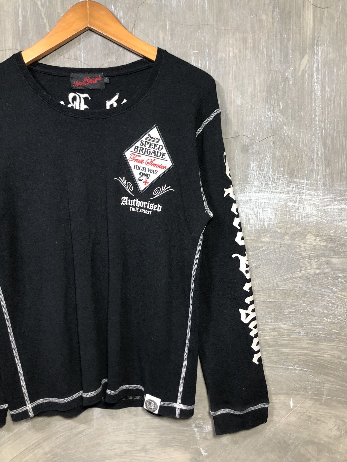 Japanese Brand × Vintage Y2K Speed Brigade Longsleeve T-shirt Size US L / EU 52-54 / 3 - 3 Thumbnail