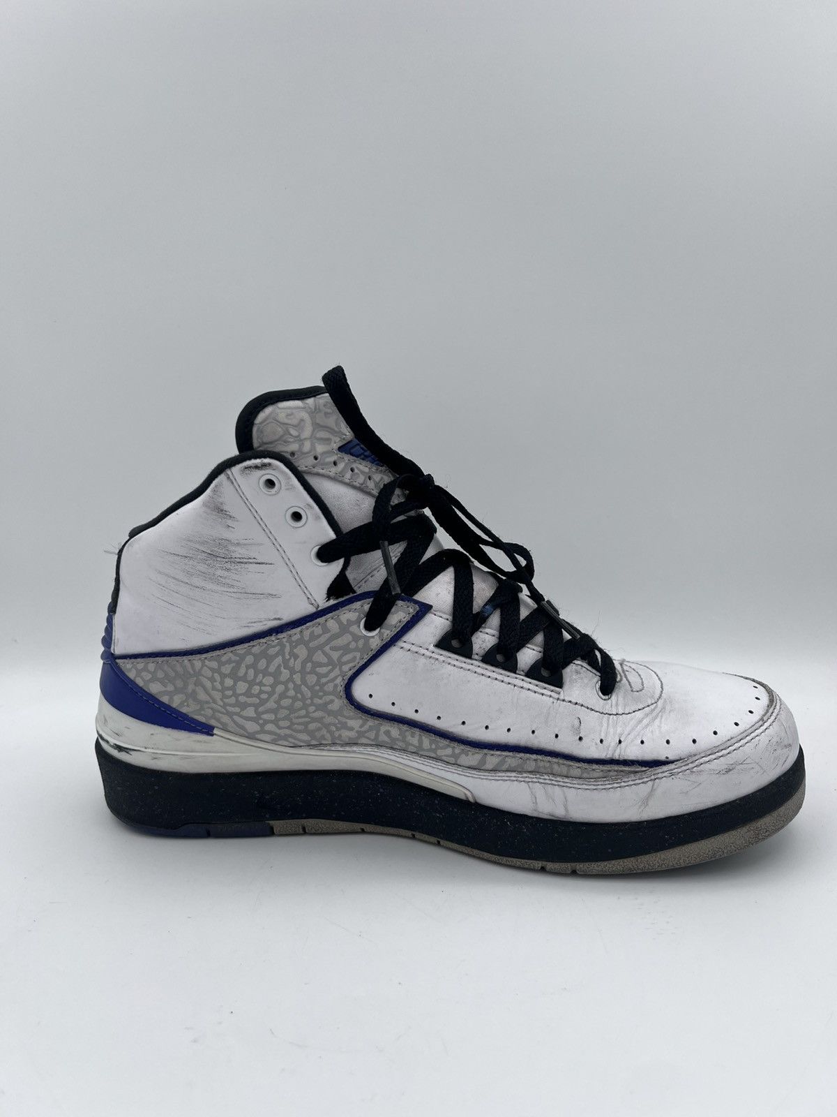 Jordan Brand Nike Air Jordan 2 II Retro Men Sneaker Dark 385475-153 Sz 10 Size US 10 / EU 43 - 7 Thumbnail