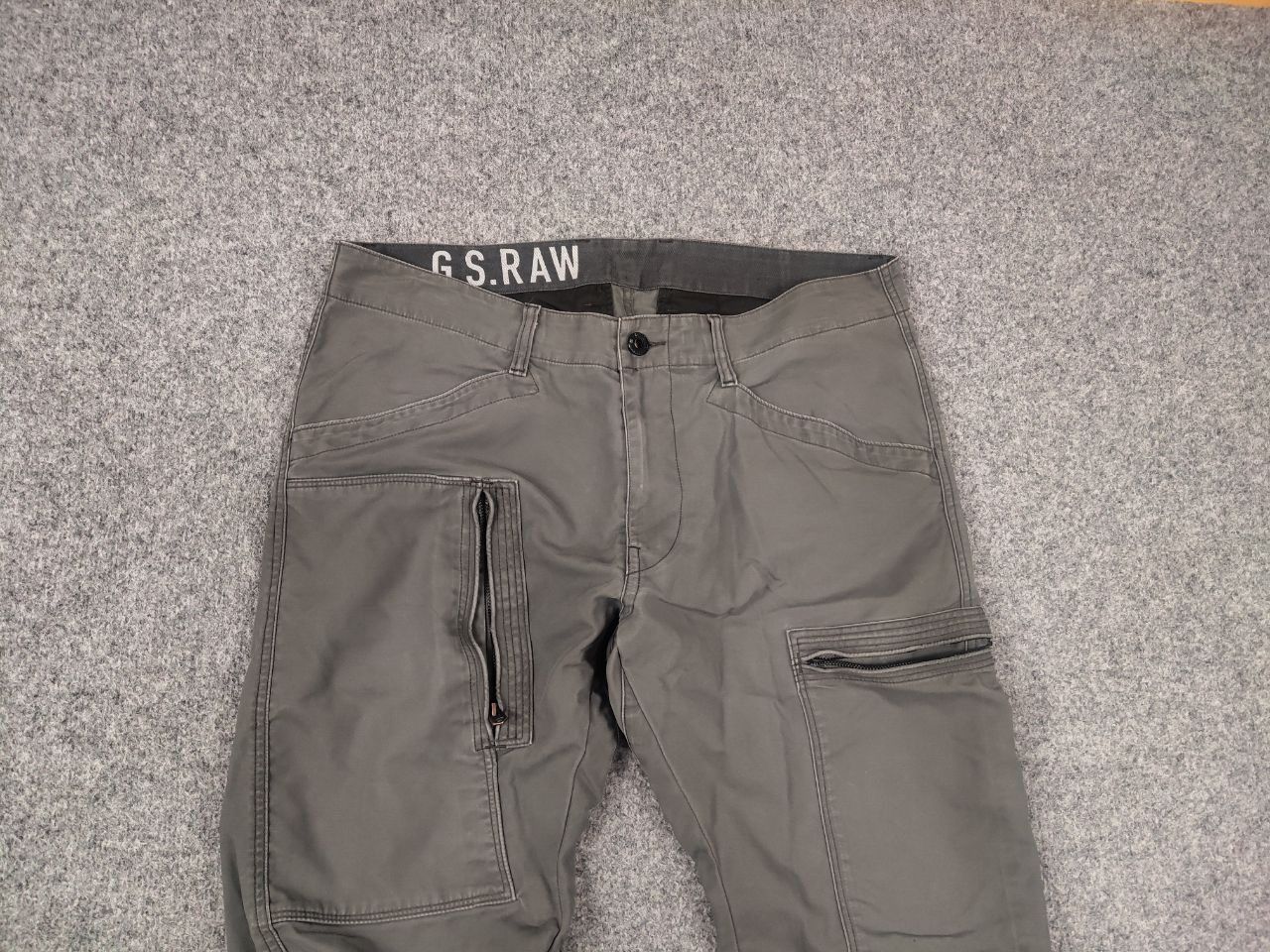 G-Star Vintage G Star Raw Powel 3D Multi pocket cargo Zip Pants Y2k Size US 36 / EU 52 - 4 Thumbnail