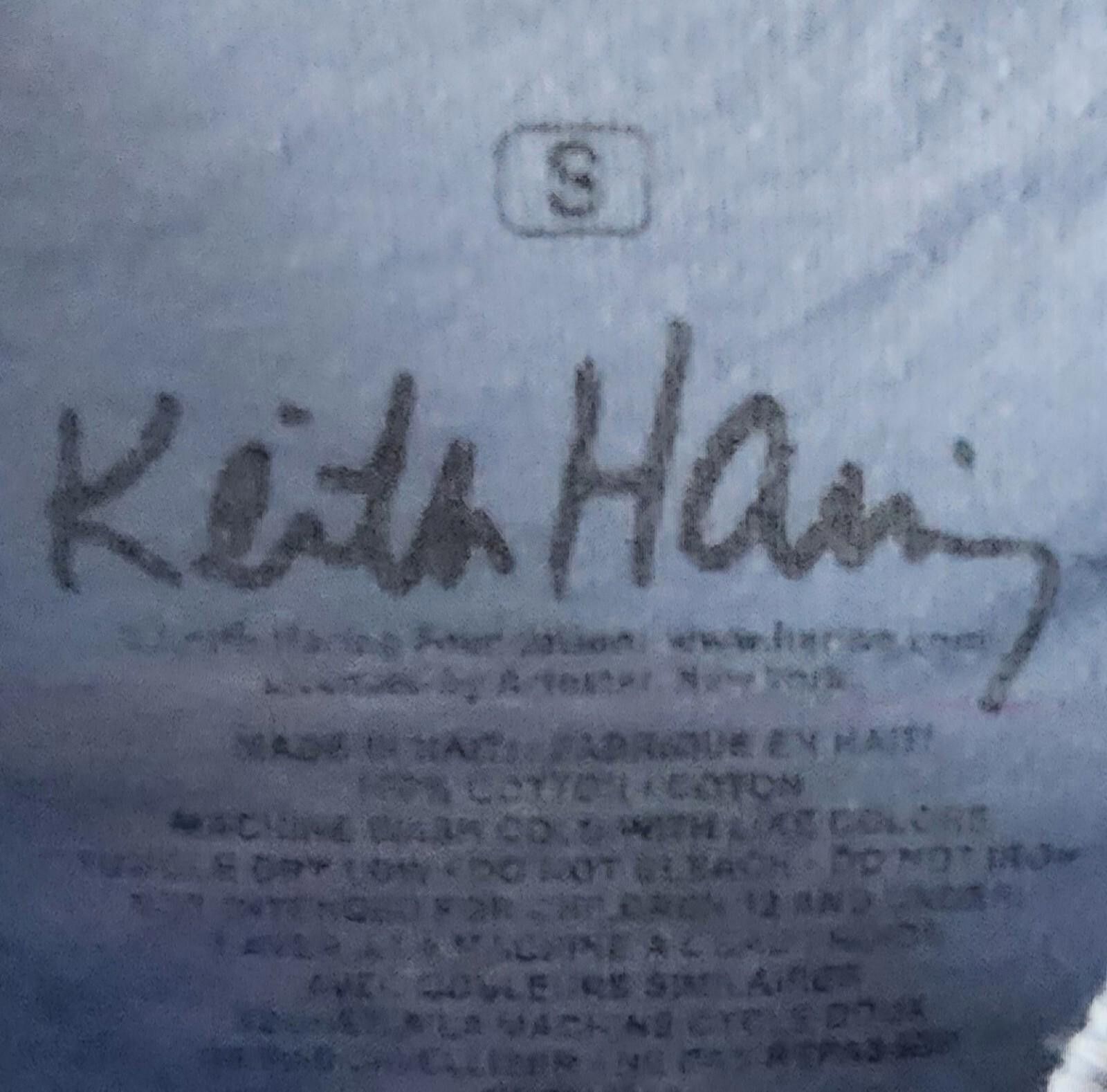 Keith Haring Rare Keith Haring Graphic Tee - Vintage Blue Shirt size S Size US S / EU 44-46 / 1 - 3 Thumbnail