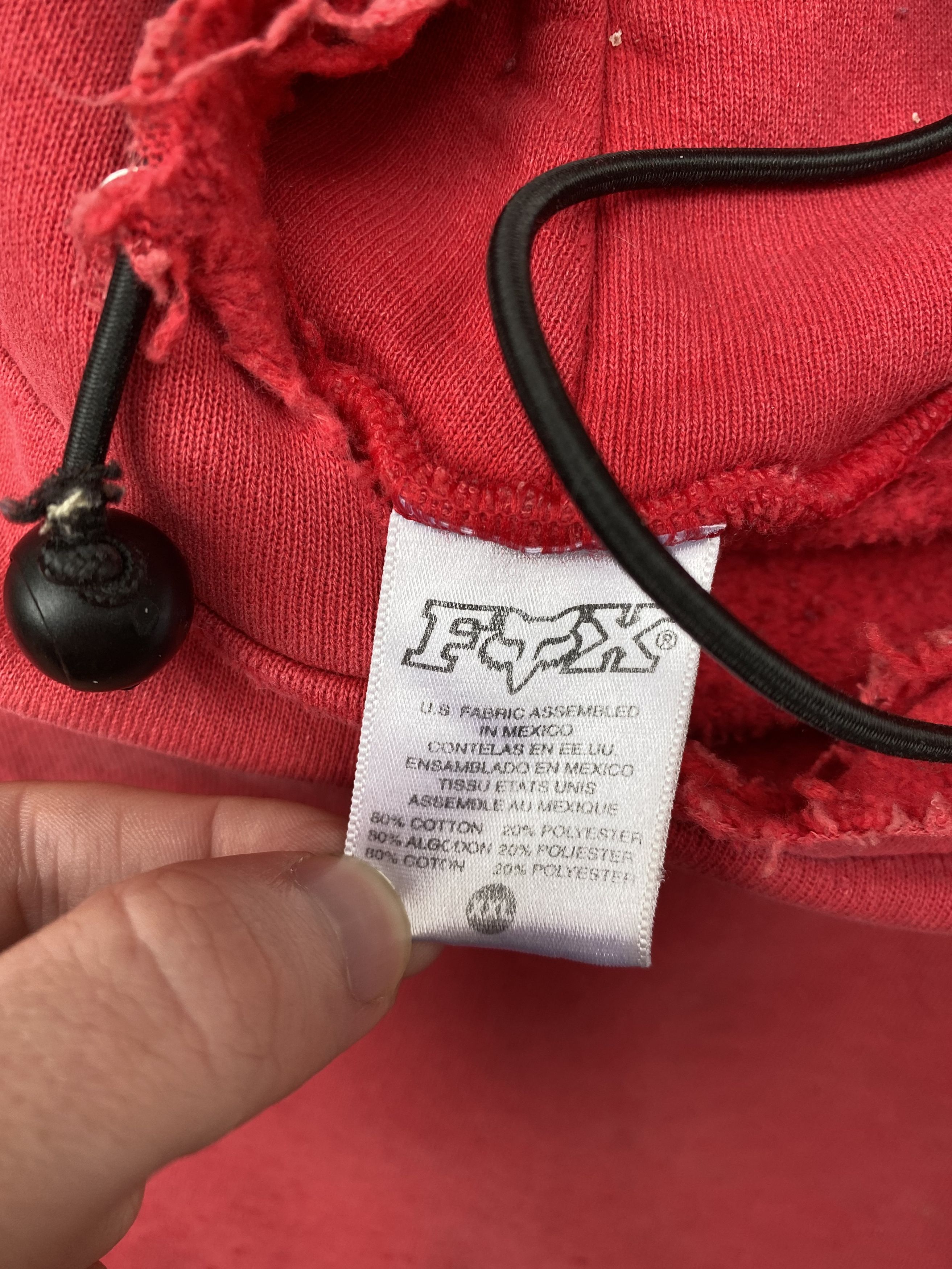 Fox Racing × Vintage Vintage Faded Fox Racing Hoodie Size US XXL / EU 58 / 5 - 5 Thumbnail