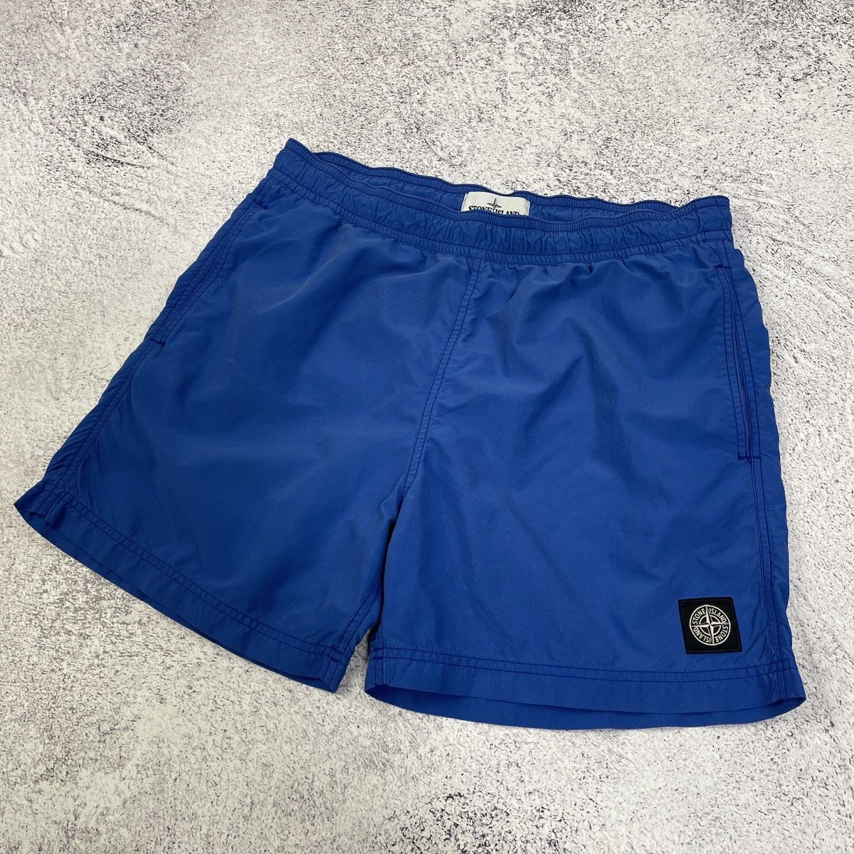 Stone Island Stone Island Patch Program Shorts Blue Size M Size US 33 - 2 Thumbnail