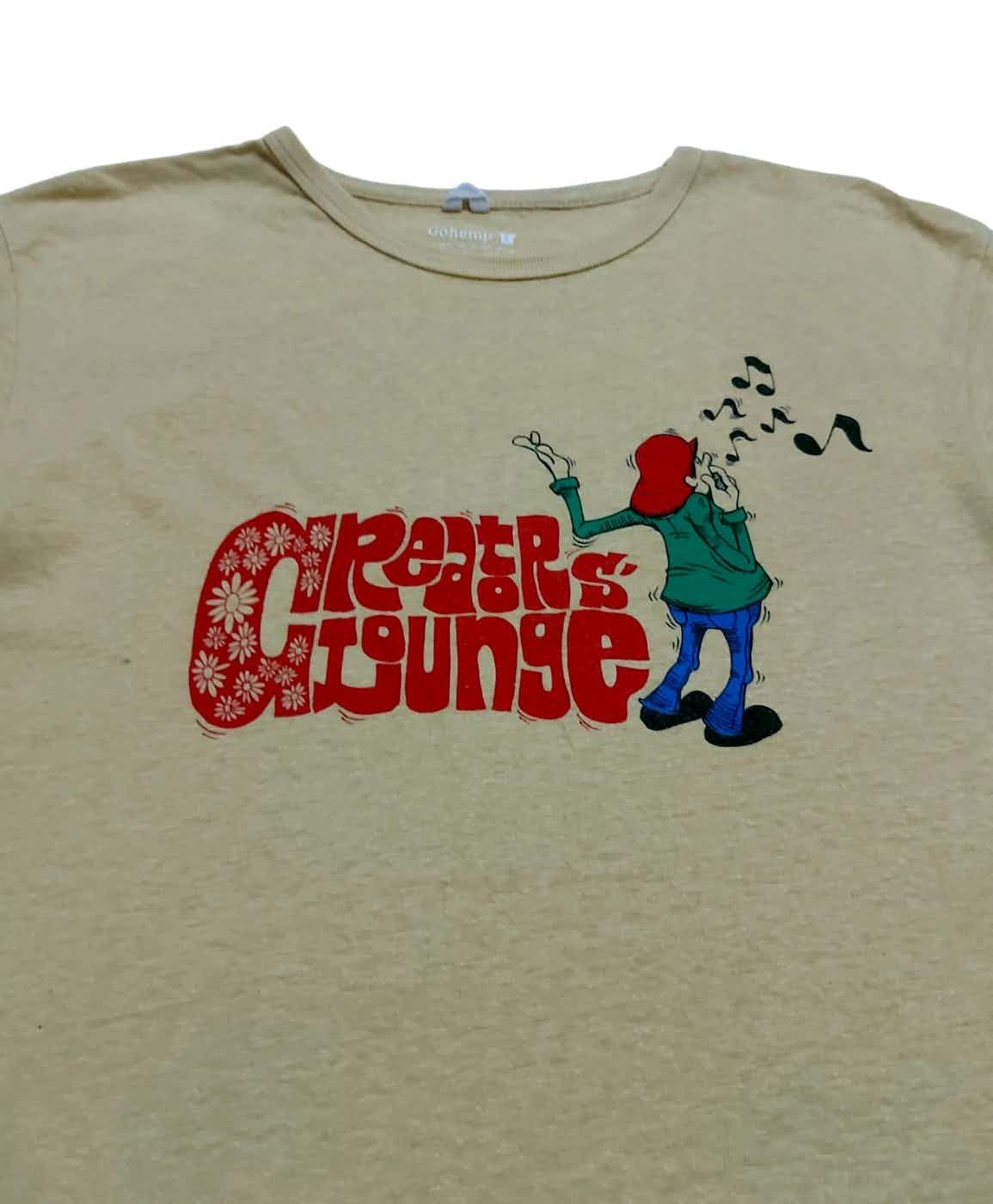 Japanese Brand × go slow caravan Rare! Go Hemp Japanese Brand Streetwear Graphic Tee Size US M / EU 48-50 / 2 - 4 Thumbnail