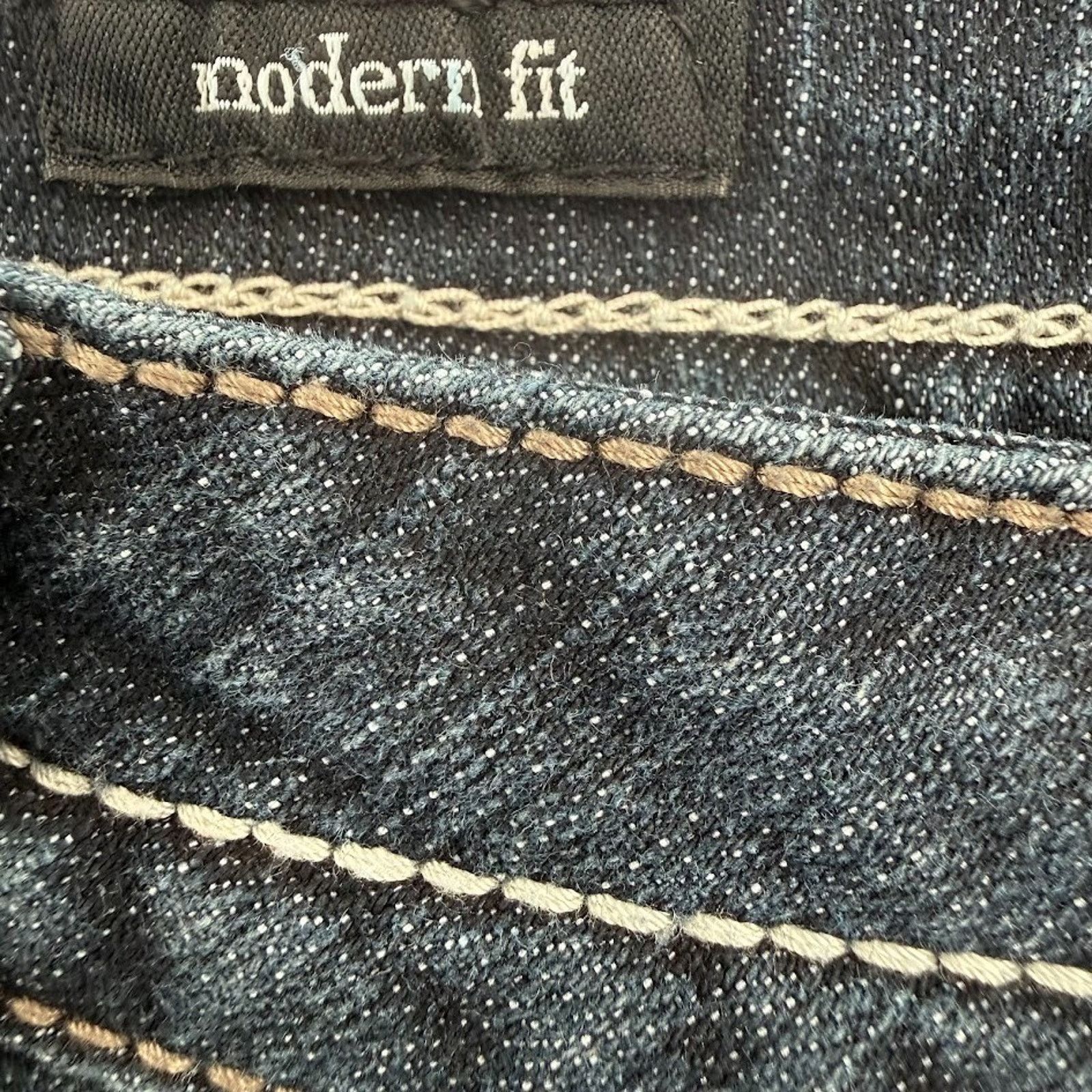 & Other Stories ANA Womens 8P Boot-cut Jeans Dark Wash Stretch Mid Rise Size 30" / US 8 / IT 44 - 4 Thumbnail