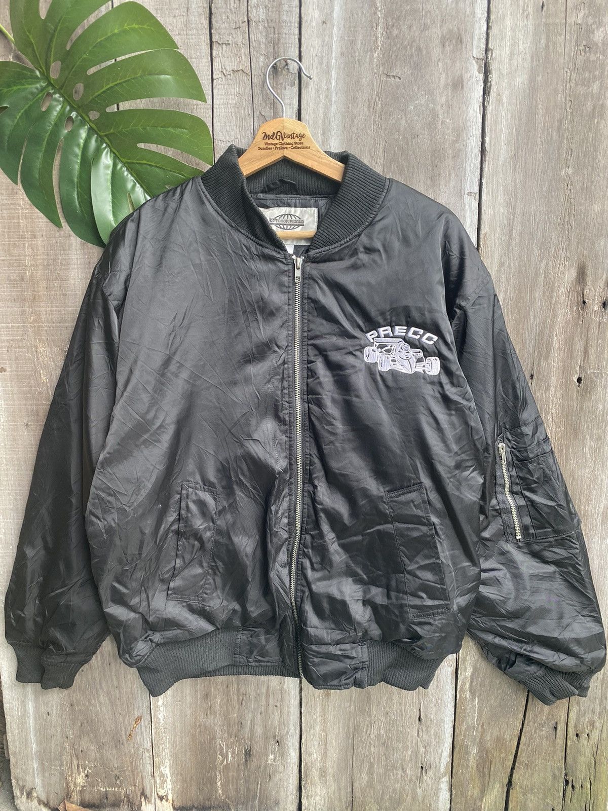 RARE!! Bomber Jacket Racing PRECC