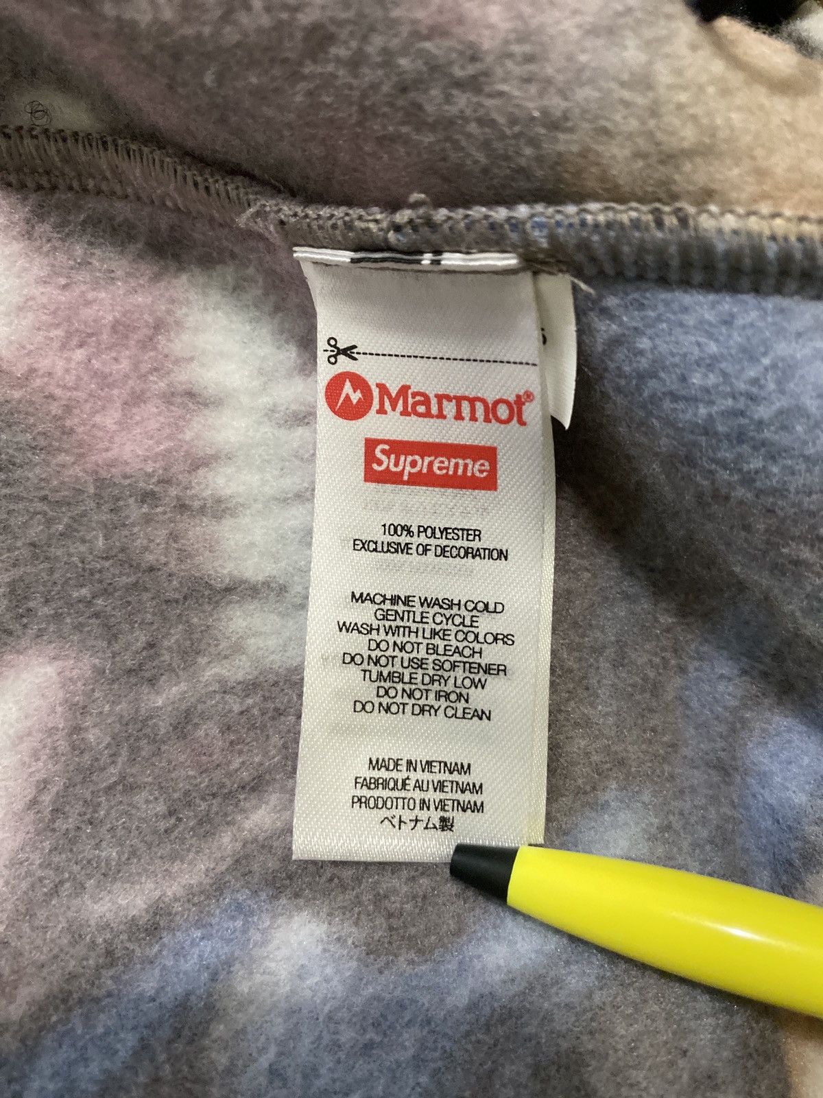 Supreme Supreme Marmot Fleece Jacket Size US S / EU 44-46 / 1 - 5 Thumbnail