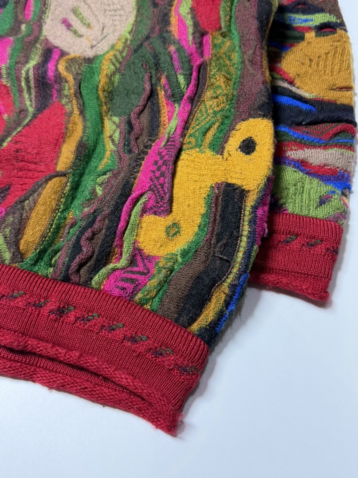 Coogi Coogi - 3D Wool Sweater Size US S / EU 44-46 / 1 - 14 Thumbnail