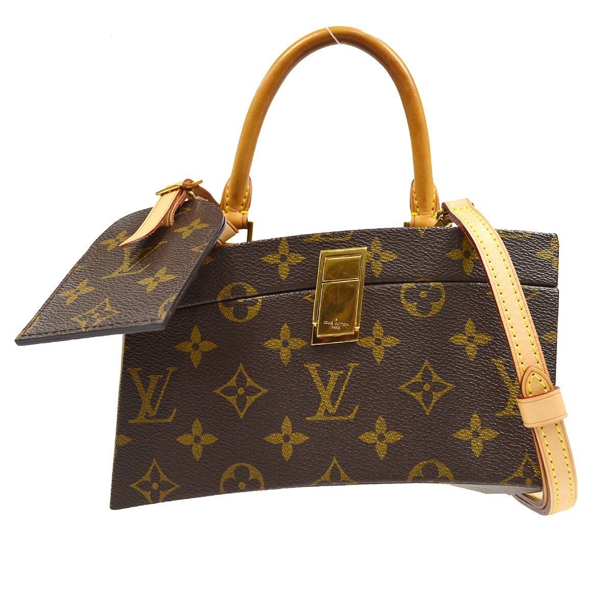 Louis Vuitton Louis Vuitton Frank Gehry Twisted Box Bag Monogram Canvas Size ONE SIZE - 1 Thumbnail
