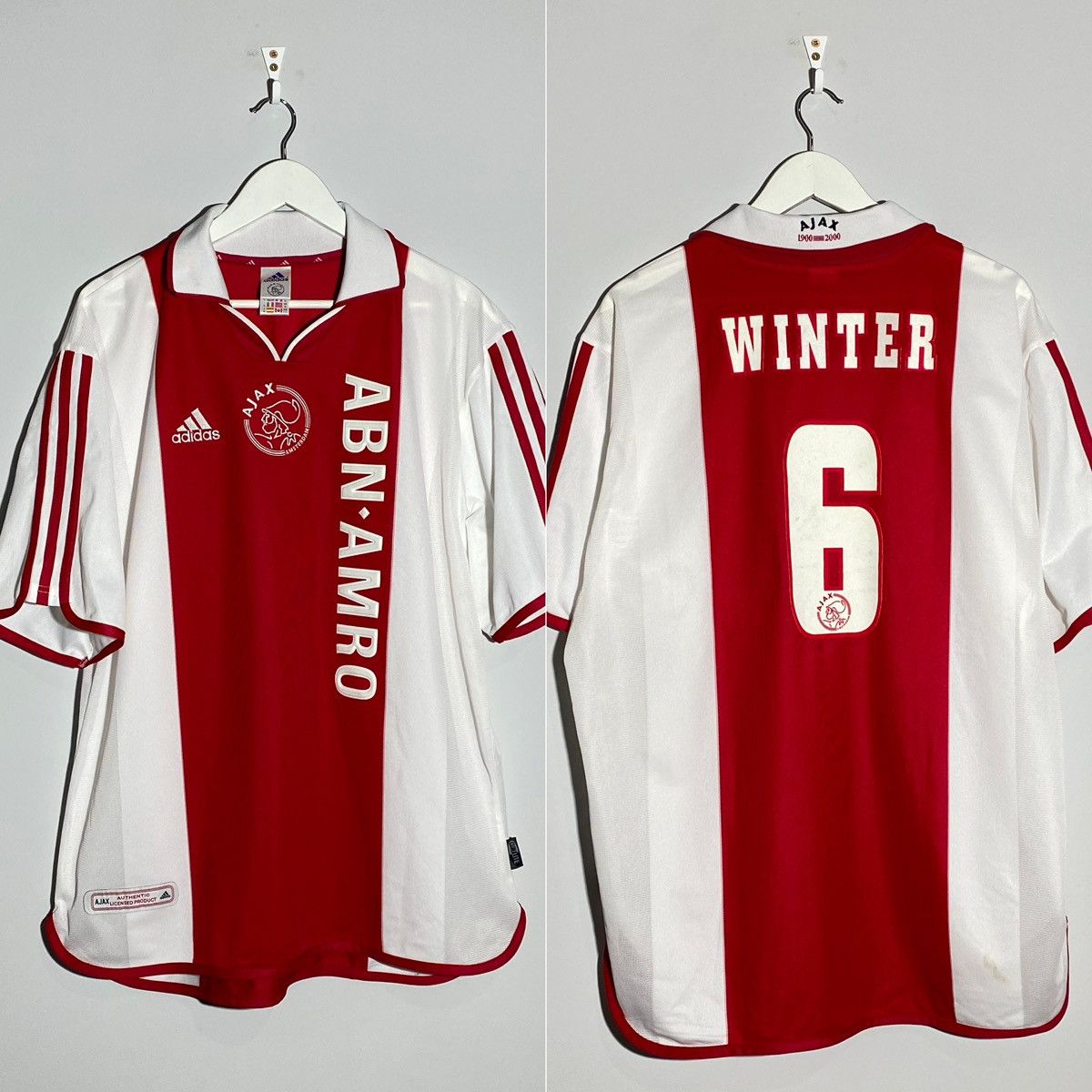 Adidas Adidas Ajax Amsterdam 2000 Home Football Shirt #6 Winter Size US XL / EU 56 / 4 - 1 Thumbnail