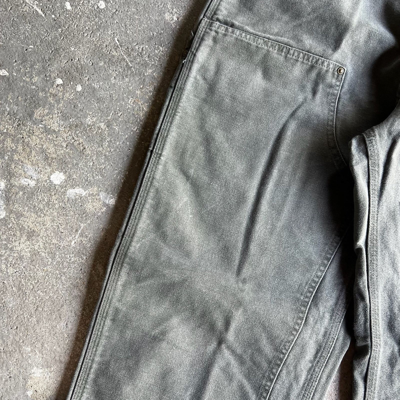 Carhartt × Vintage Carhartt green double knee work wear carpenter pants Size US 34 / EU 50 - 8 Thumbnail
