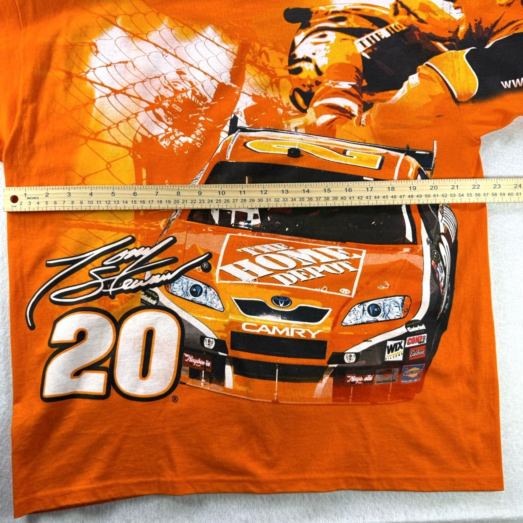 Chase Authentics VINTAGE Tony Stewart Chase Authentics Shirt NASCAR Racing T-Shirt L Orange Unisex Adults Mens Womens Size US L / EU 52-54 / 3 - 6 Thumbnail