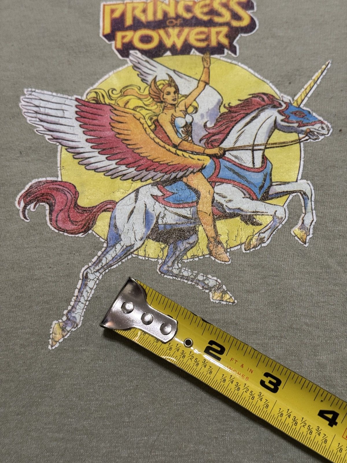 Vintage Vintage 90s She Ra Princess Of Power He Man Cartoon T Shirt Size US XL / EU 56 / 4 - 8 Thumbnail