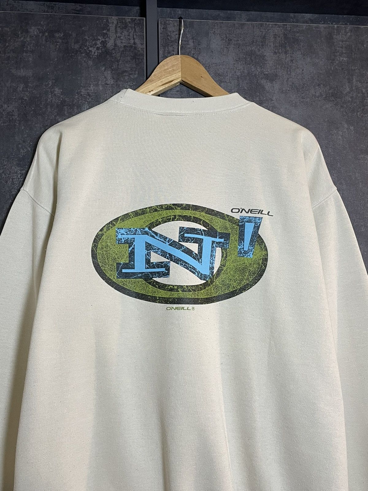O'Neill Crazy Rare O’neill Boxy Sweatshirt Big Logo Surfstyle Hype Size US L / EU 52-54 / 3 - 5 Thumbnail