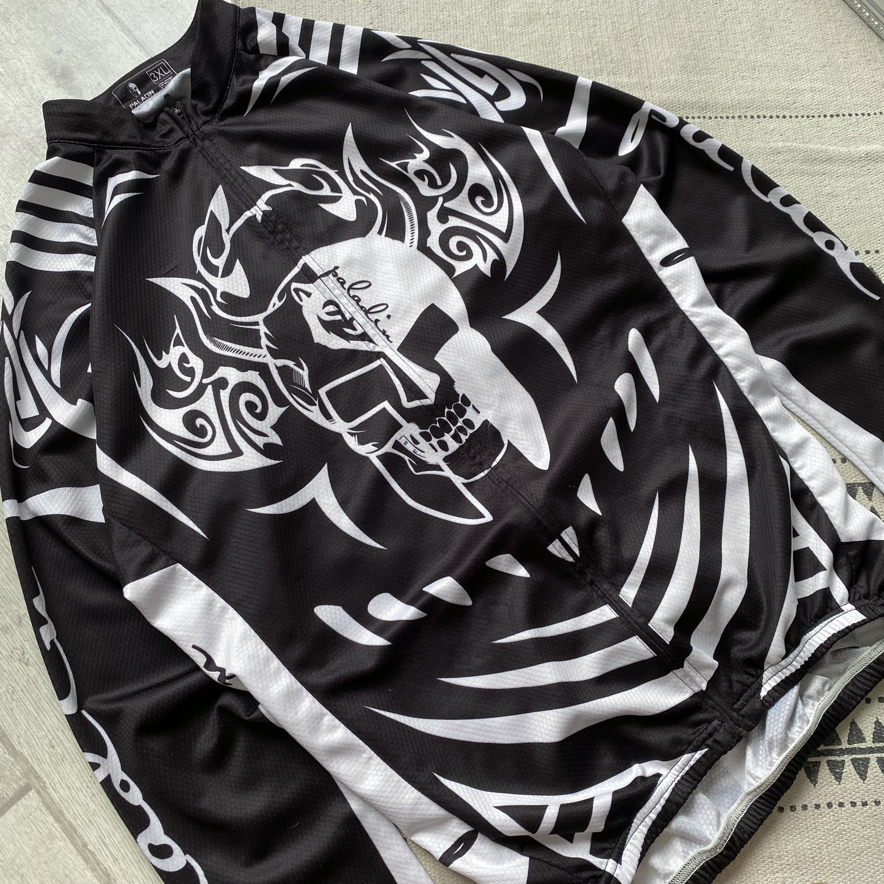 Bicycle 🚲 Vintage Crazy Cycle jersey Racing longsleeve PALADION Size US XL / EU 56 / 4 - 4 Thumbnail