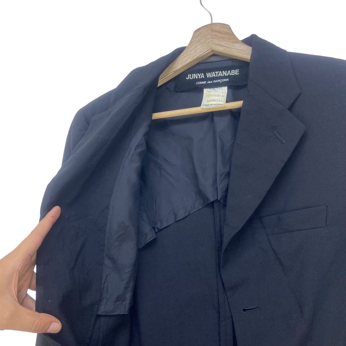 Junya Watanabe Junya Watanabe Comme des Garçons Sample Wool Distressed Coat Size S / US 4 / IT 40 - 11 Thumbnail