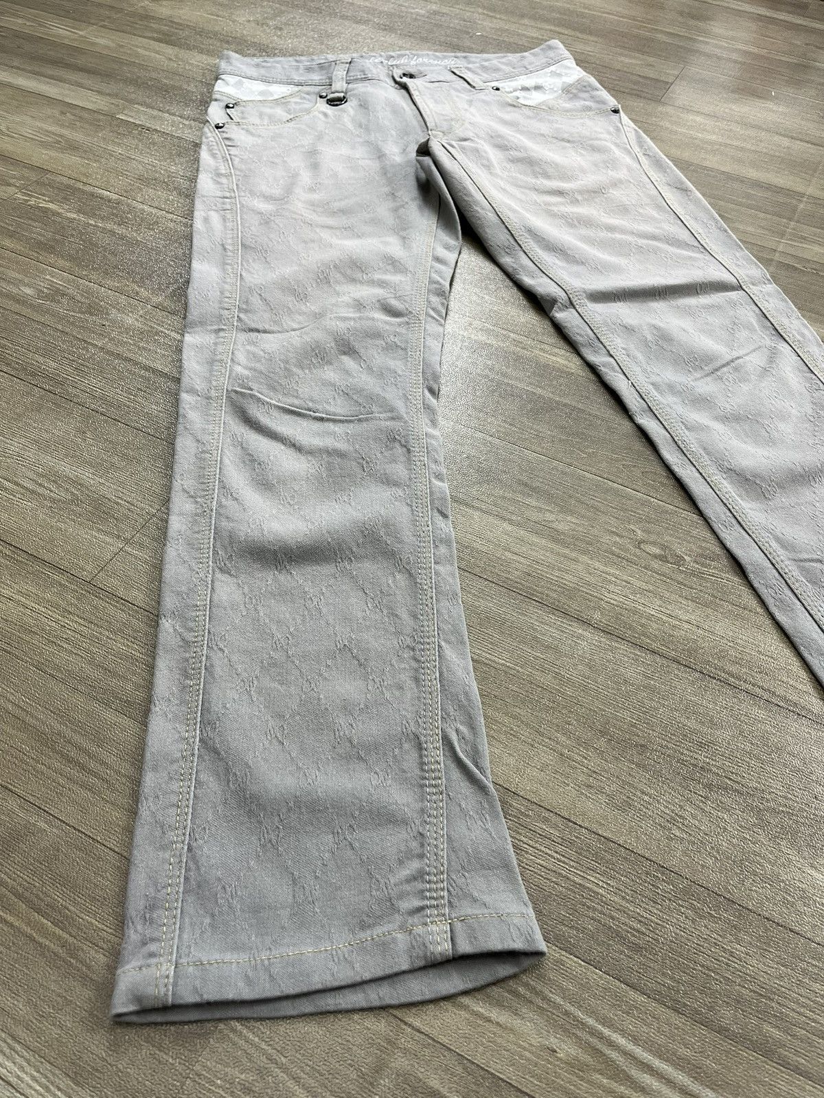Nicole Club Vintage Nicole Club For Men Lgb Style Japanese Flared Denim Size US 29 - 2 Thumbnail