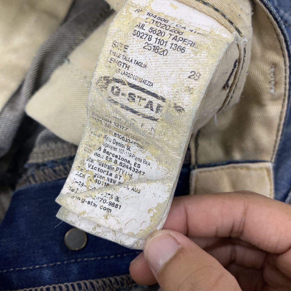 G-Star G-Star Jeans Size US 29 - 10 Thumbnail