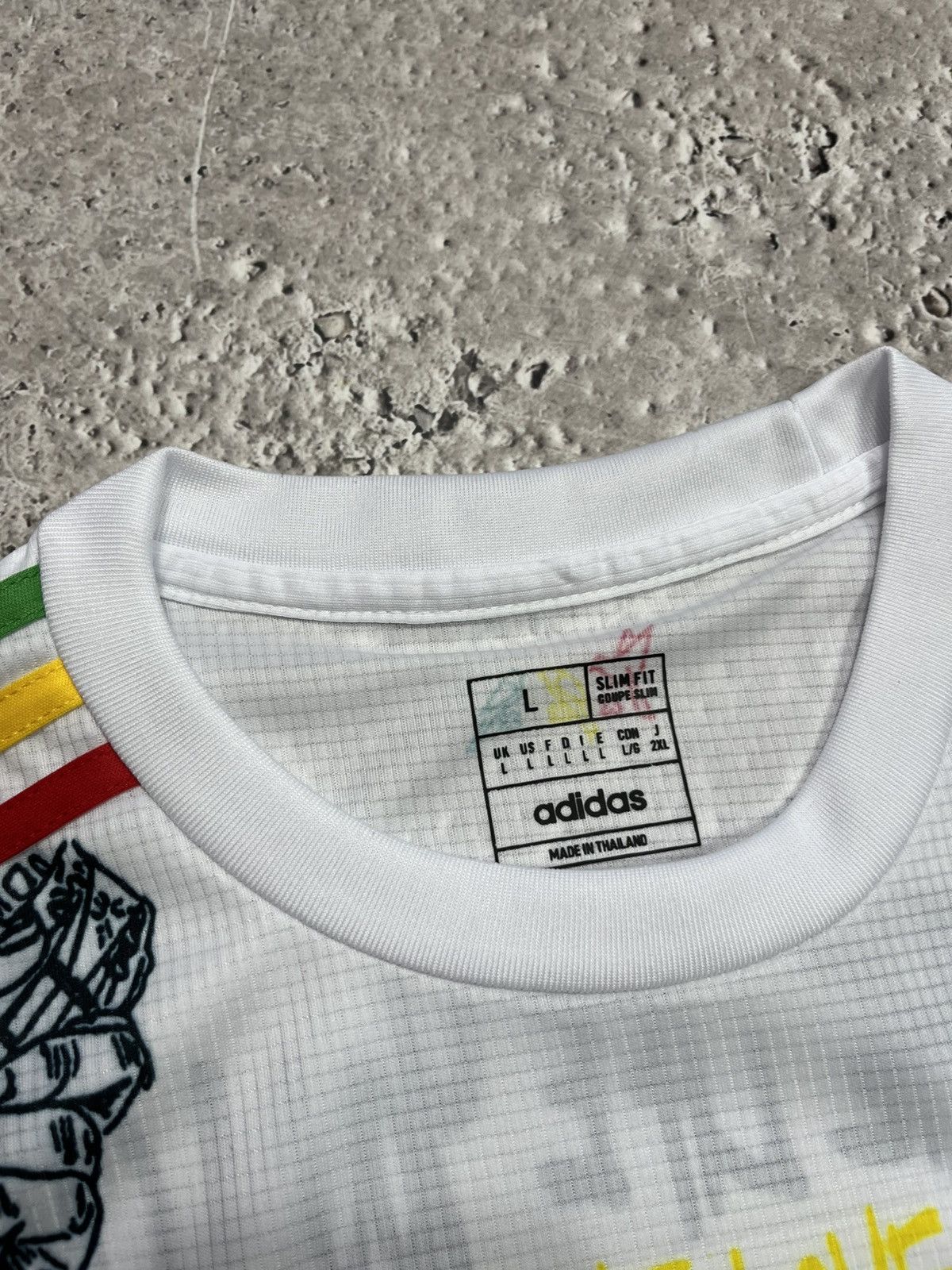 Adidas Adidas Ajax Ziggo Bob Marley Graphic Jersey L Size US L / EU 52-54 / 3 - 5 Thumbnail