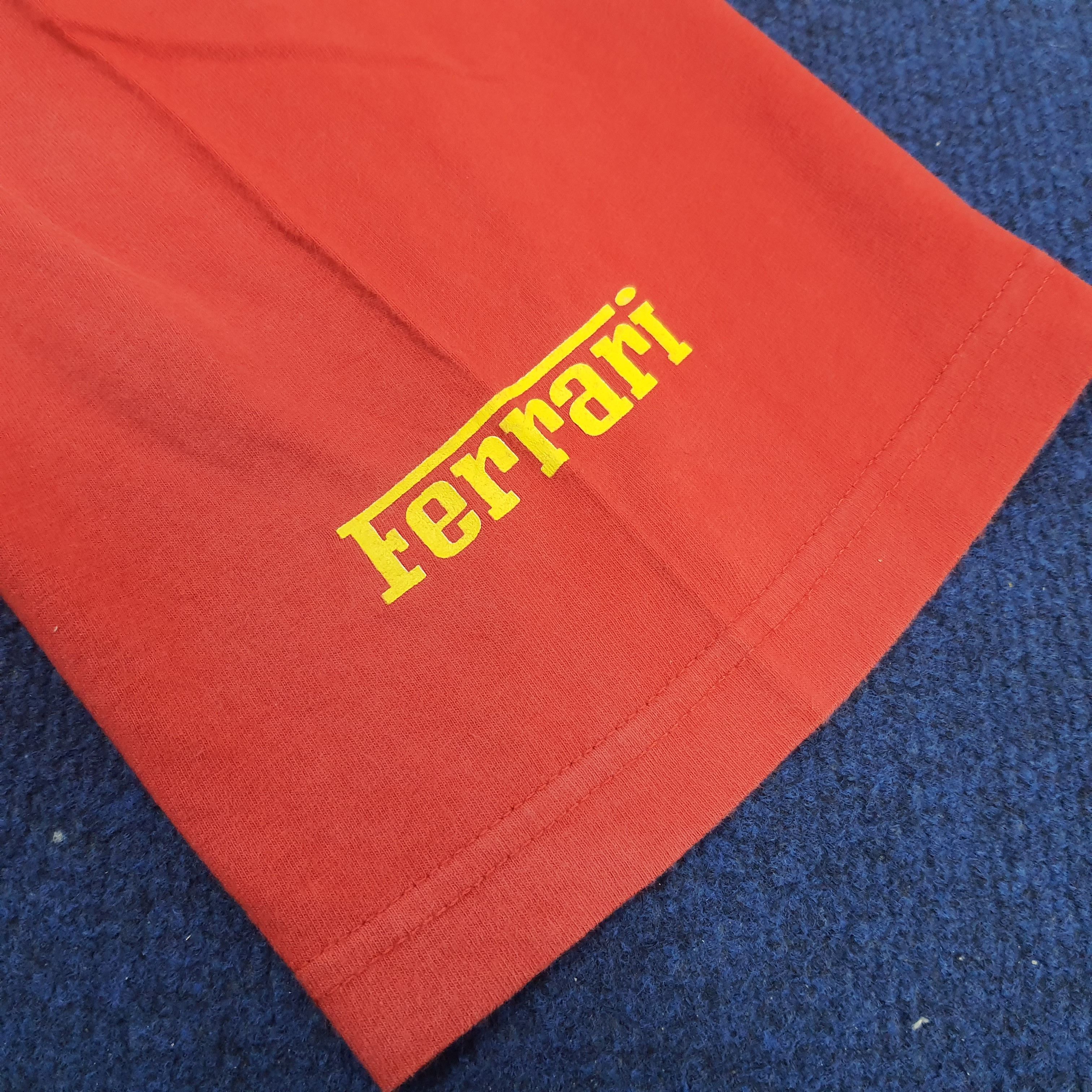 Ferrari × Vintage Vintage Ferrari Motorsports F1 Tshirt Size US L / EU 52-54 / 3 - 6 Thumbnail