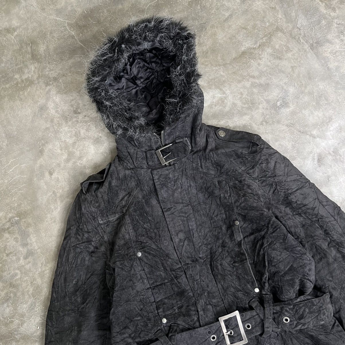 BERNINGS SHO 2000s Berning Sho Apocalypse Style Velvet Fur Coats Jacket Size US M / EU 48-50 / 2 - 2 Thumbnail