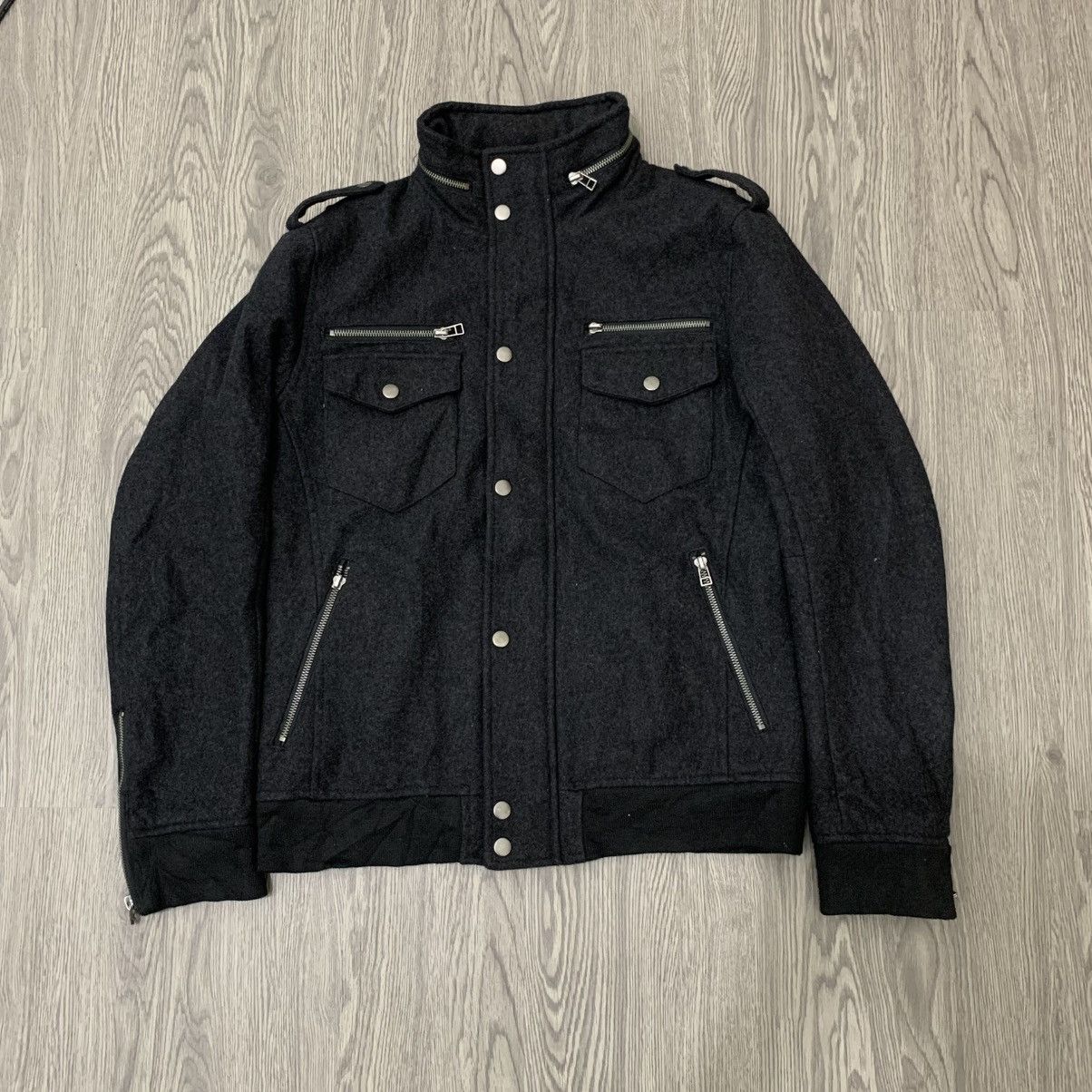Japanese Brand 🇯🇵Semantic Design Wool Jacket🇯🇵 Size US L / EU 52-54 / 3 - 7 Thumbnail