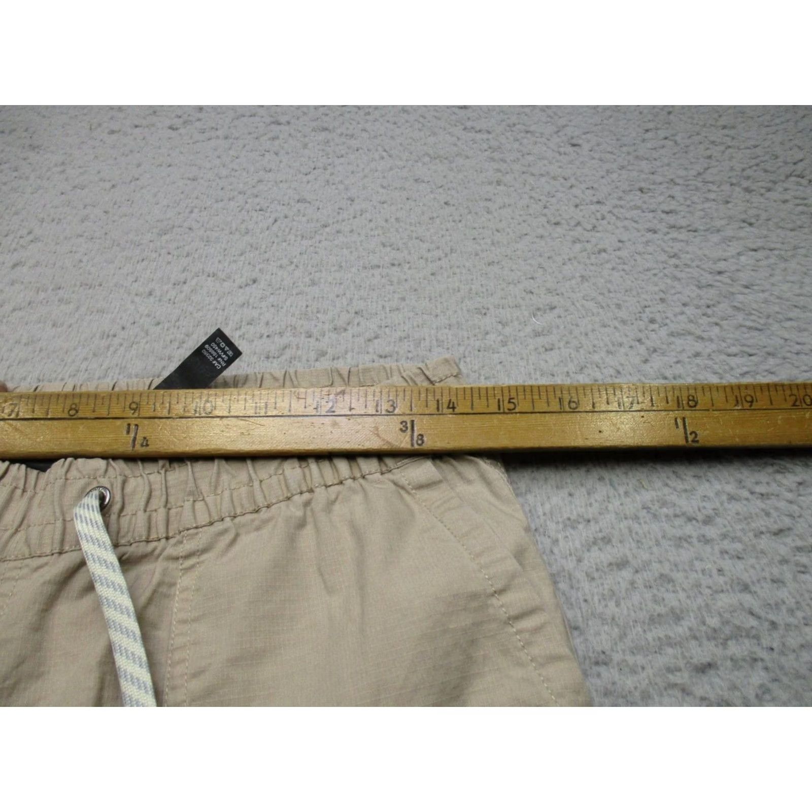 Vuori Vuori Pants Mens S Brown Ripstop Woven Elastic Waist Lightweight Travel Outdoor Size US 29 - 4 Thumbnail