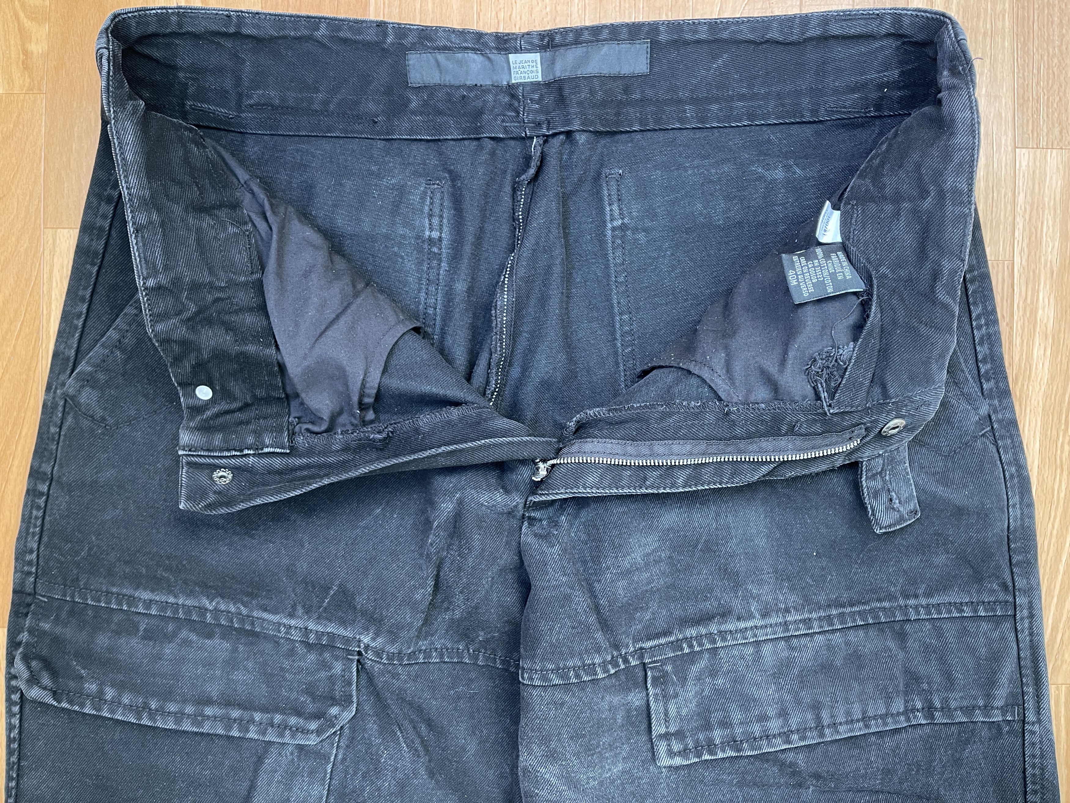 Marithe + Francois Girbaud Marithe Francois Girbaud jeans, vintage baggy 90s hip hop 40 Size US 40 / EU 56 - 8 Thumbnail