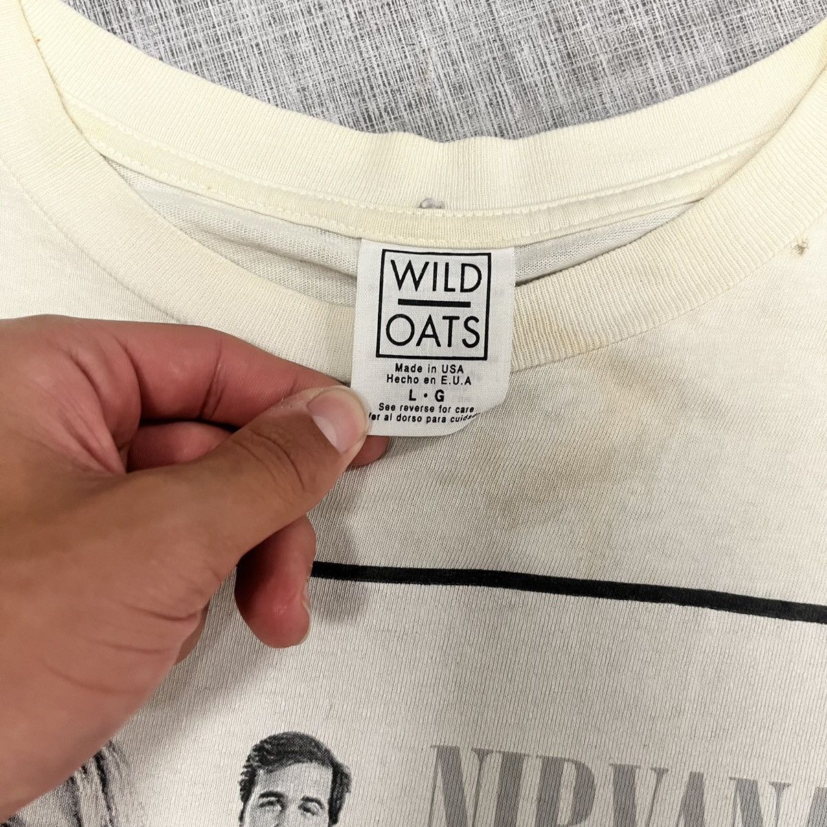 Band Tees × Nirvana × Vintage VTG 1996 Nirvana Kurt Kobain Group Picture Tee Size US L / EU 52-54 / 3 - 6 Thumbnail