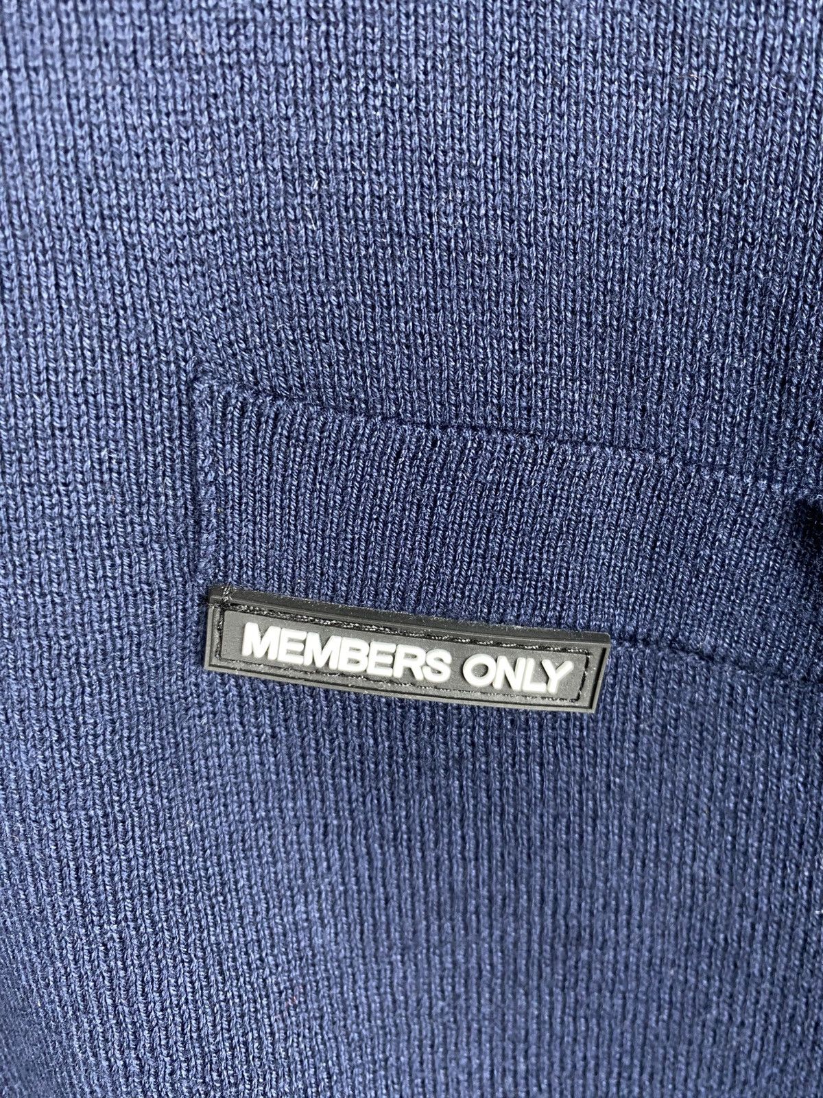 Members Only Members Only Cotton Knit Bomber Iconic Jacket Zip size L Size US L / EU 52-54 / 3 - 4 Thumbnail