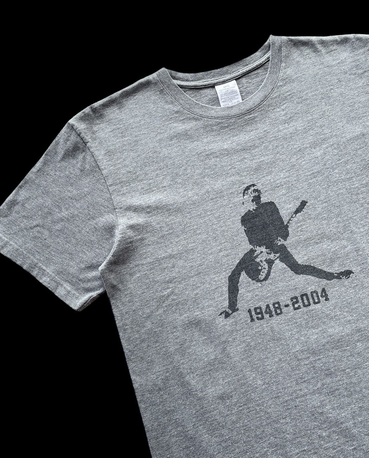A.P.C. A.P.C x JOHNNY RAMONES TEE Size US M / EU 48-50 / 2 - 1 Thumbnail