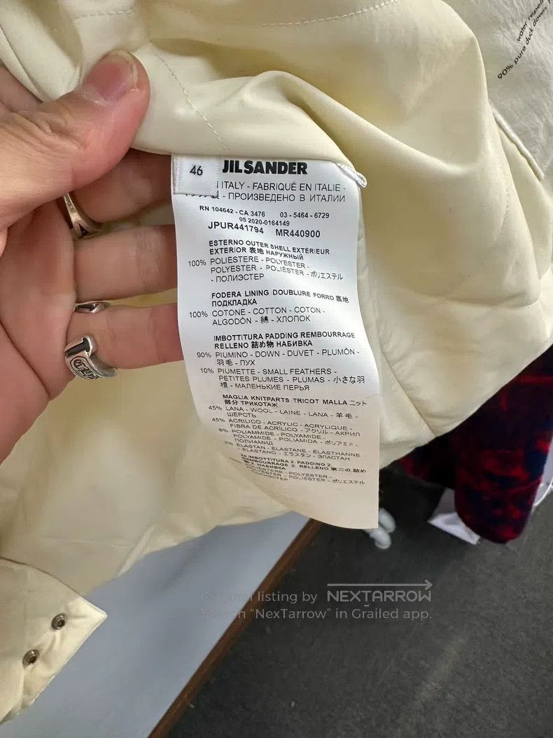 Jil Sander Jil Sander size 36 Diamond-quilted down jacket Size US M / EU 48-50 / 2 - 6 Thumbnail