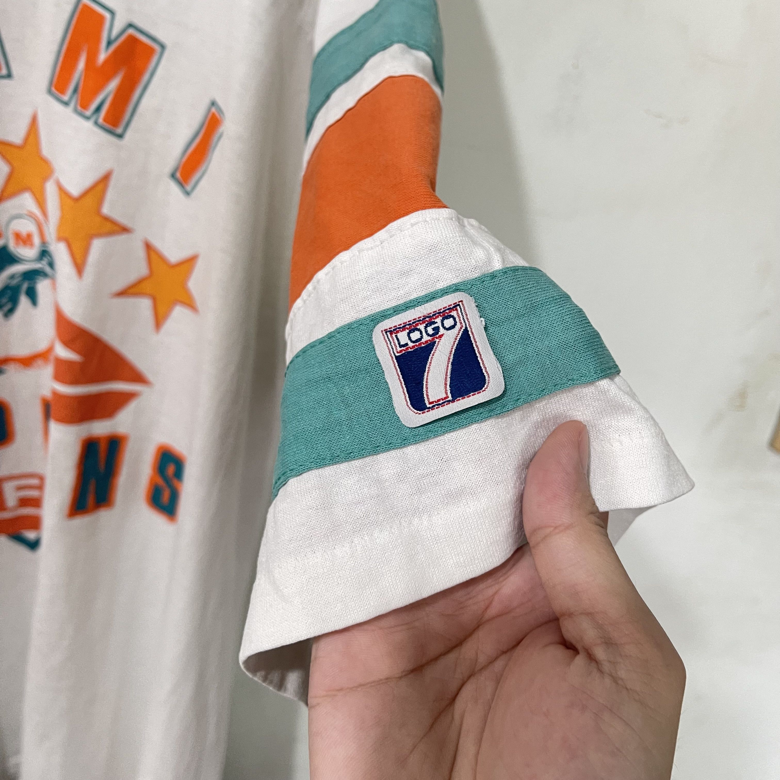 NFL Vintage 90s Miami Dolphins NFL Jersey Size US XL / EU 56 / 4 - 6 Thumbnail