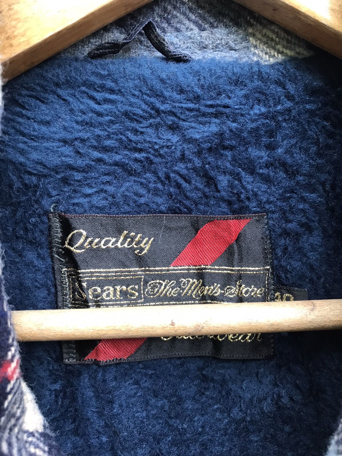 Sears × Vintage RARE Vintage 70s Sears Wool Button Up jacket Size US M / EU 48-50 / 2 - 10 Thumbnail