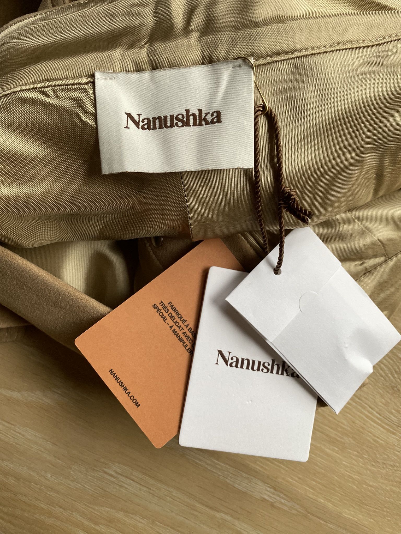 Nanushka NWT $2195 - Regenerated Leather Suede Pants Size US 30 / EU 46 - 8 Thumbnail