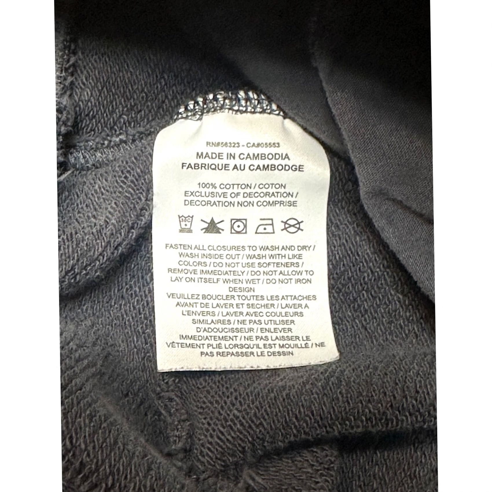 Nike Nike Air Mens Jogger Pants French Terry Dark Grey Sz XL Size US 36 / EU 52 - 6 Thumbnail