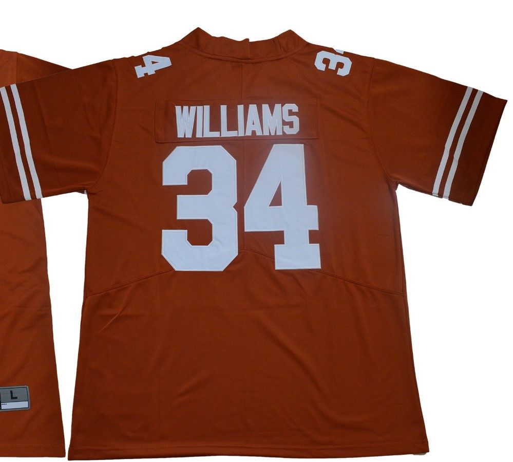 Other Men's NCAA Texas Longhorns 34 Ricky Williams Orange Jersey Size US M / EU 48-50 / 2 - 2 Thumbnail