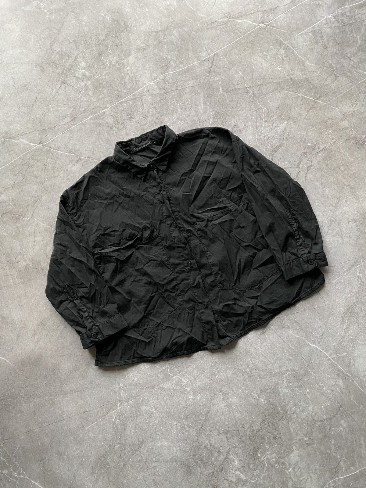 Transit Rare Transit Par Such Crop Top Shirt Button Up Made in Italy Size S / US 4 / IT 40 - 1 Thumbnail