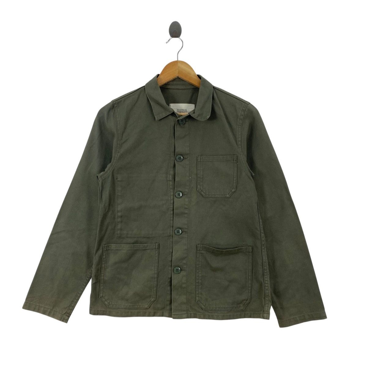 Vintage Vintage UNIVERSAL OVERALL Chore Jacket Workwear Button Up Size US S / EU 44-46 / 1 - 3 Thumbnail