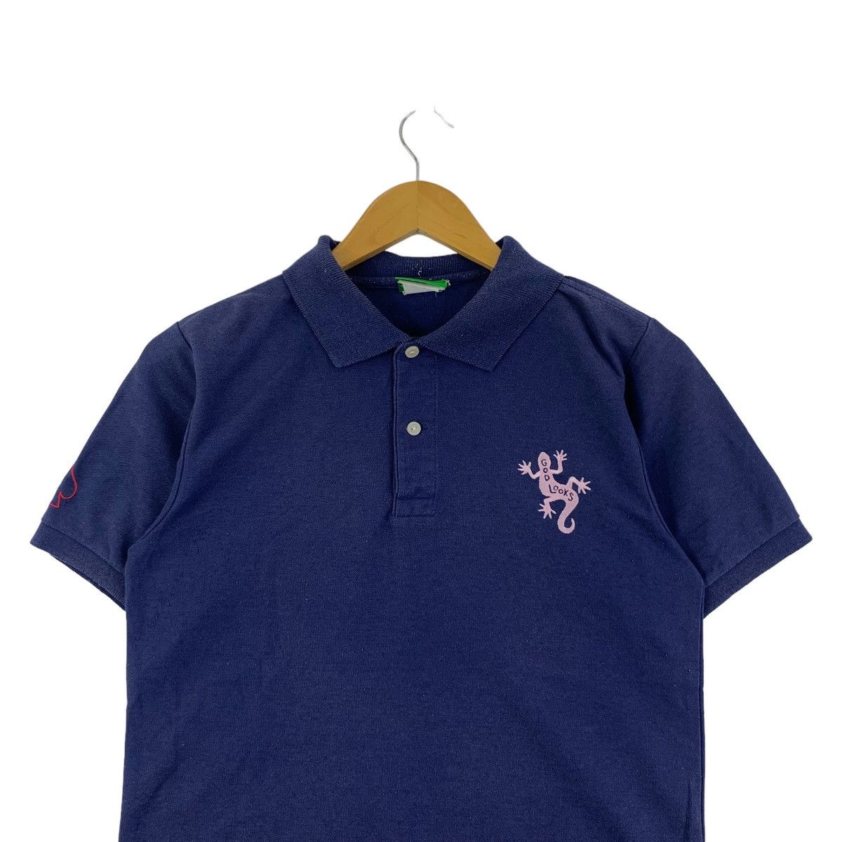 Vintage BEAMS PLUS ART Collection Goo Looks Polo Tee Shirt Size US M / EU 48-50 / 2 - 2 Thumbnail