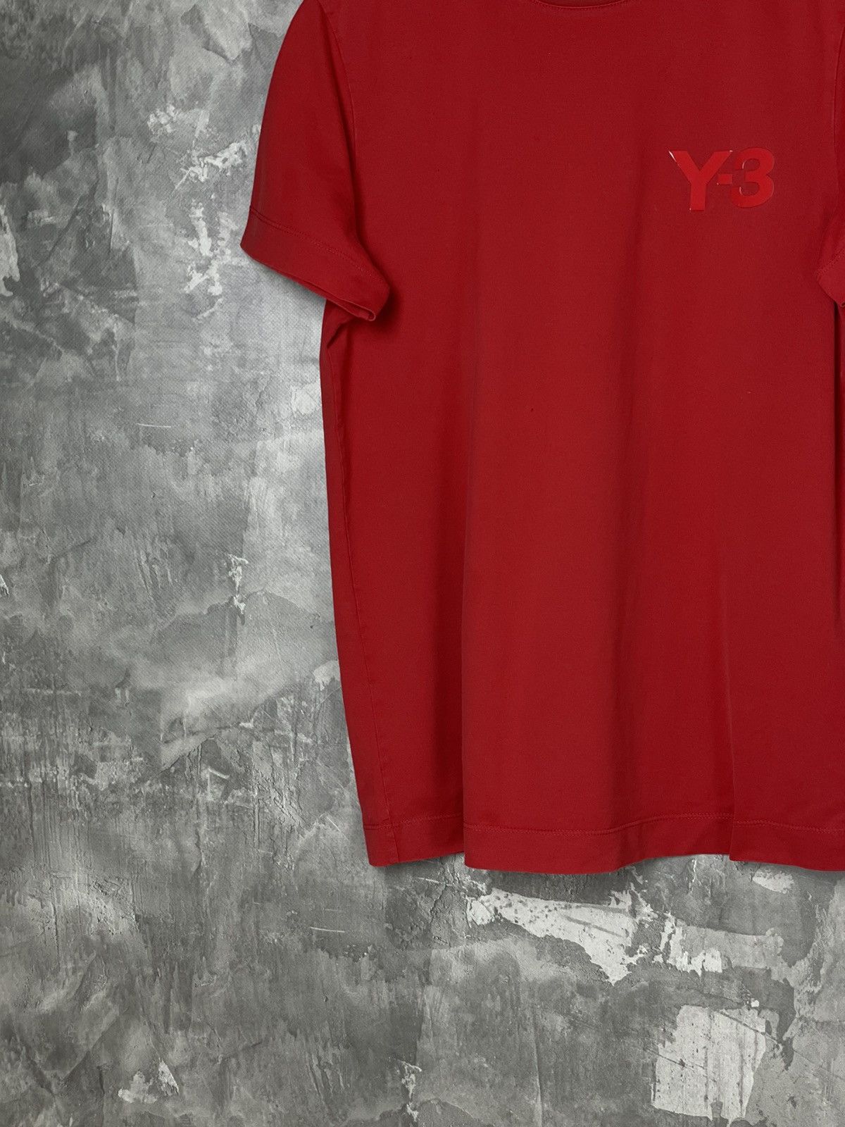 Vintage × Y-3 × Yohji Yamamoto Vintage Yohji Yamamoto T-shirt Big Logo Y-3 Tee Y2K USA TN Size US S / EU 44-46 / 1 - 5 Thumbnail