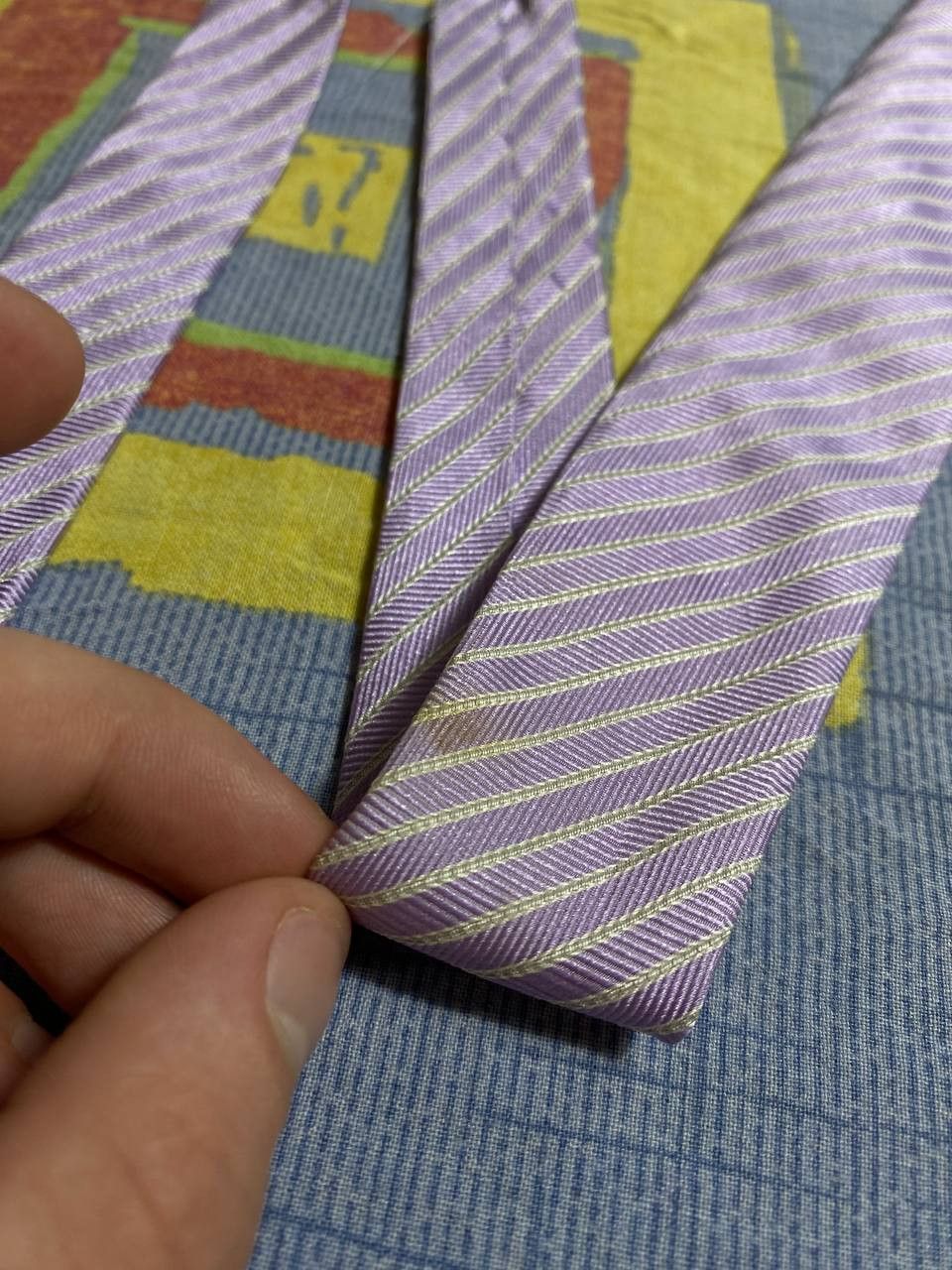 Armani Vintage Georgio Armani Men's Tie Size ONE SIZE - 4 Thumbnail