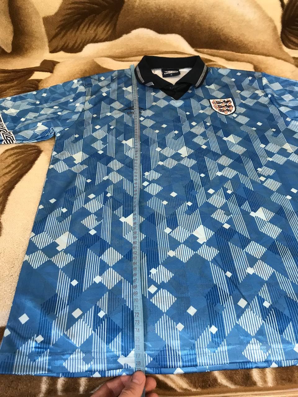 Umbro 🔥 90s Umbro England Vintage Jersey Shirt Soccer Size US XL / EU 56 / 4 - 11 Thumbnail