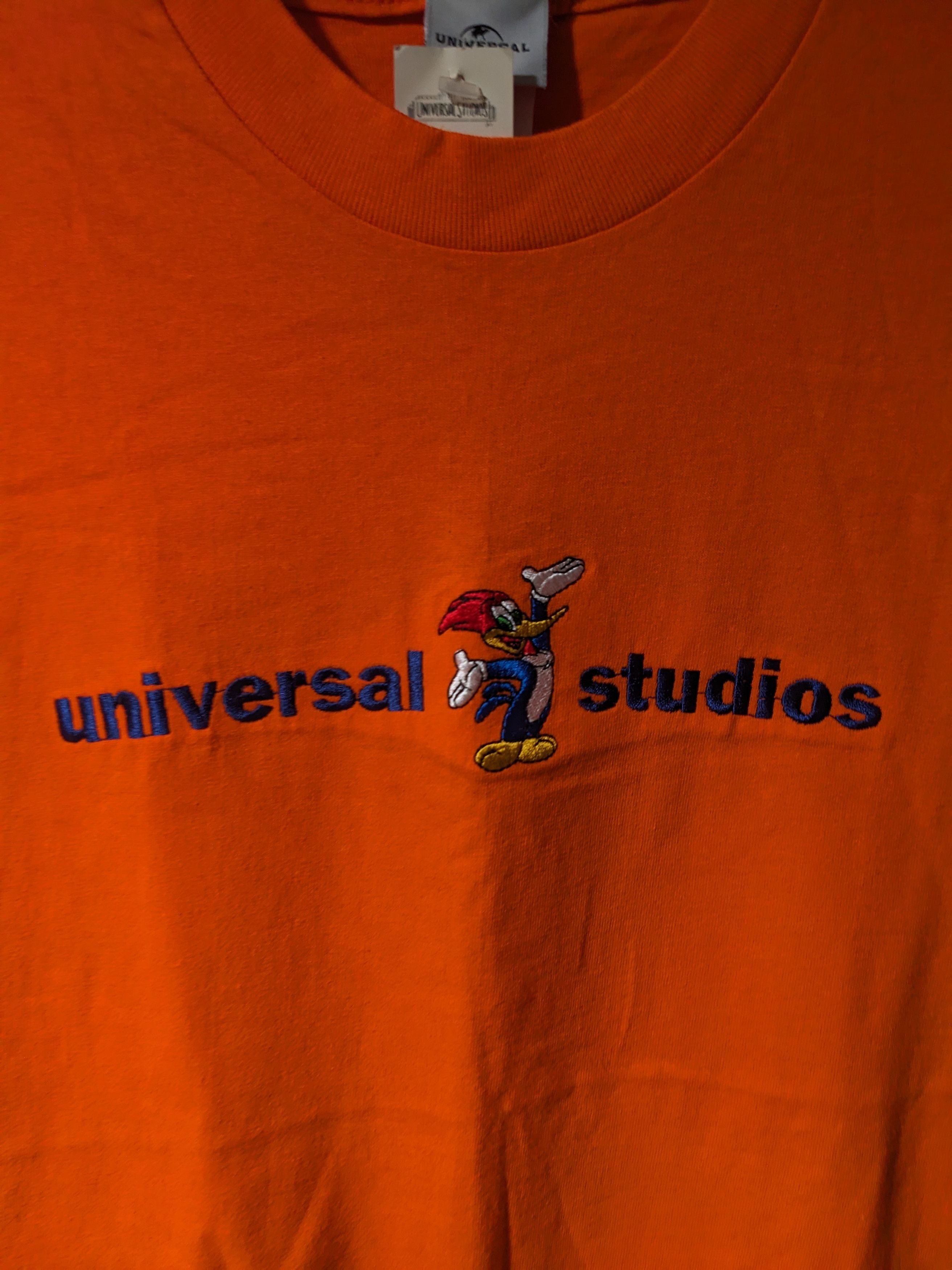 Universal Studios Vintage 90s Universal Studios Woody Woodpecker T-Shirt Size US M / EU 48-50 / 2 - 2 Thumbnail