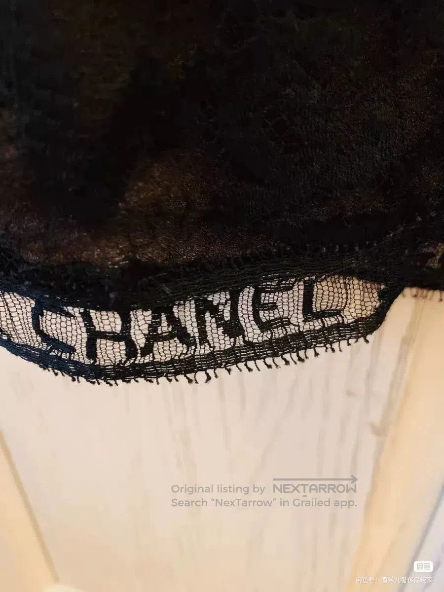 Chanel Chanel Letter Lace Vest. Size S / US 4 / IT 40 - 3 Thumbnail