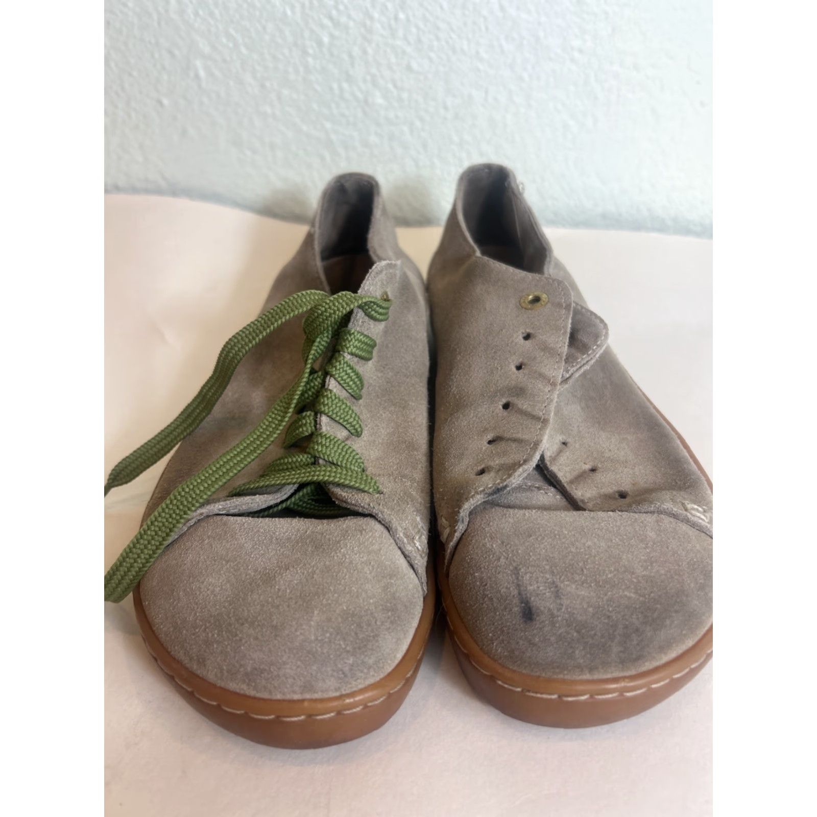 Birkenstock Birkenstock Arran Suede Green Lace Up Sneakers Womens Size 6 Preloved Sneaker Sneaker Green Suede Arran Lace Up Womens 6 Birkenstock Preloved Size US 6 / IT 36 - 6 Thumbnail