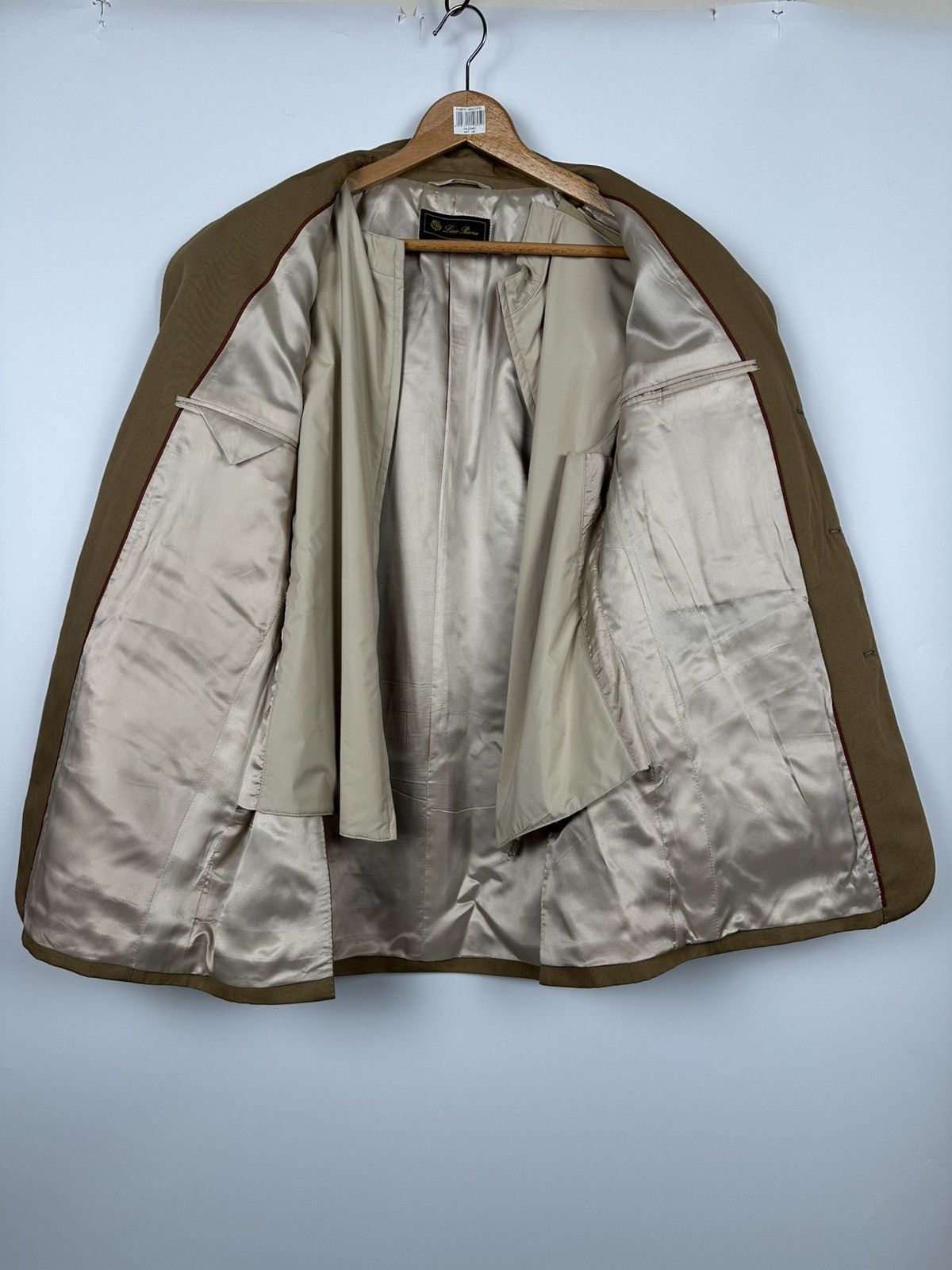 Loro Piana Loro Piana Camel/ Beige Blazer Jacket Size 48R - 5 Thumbnail